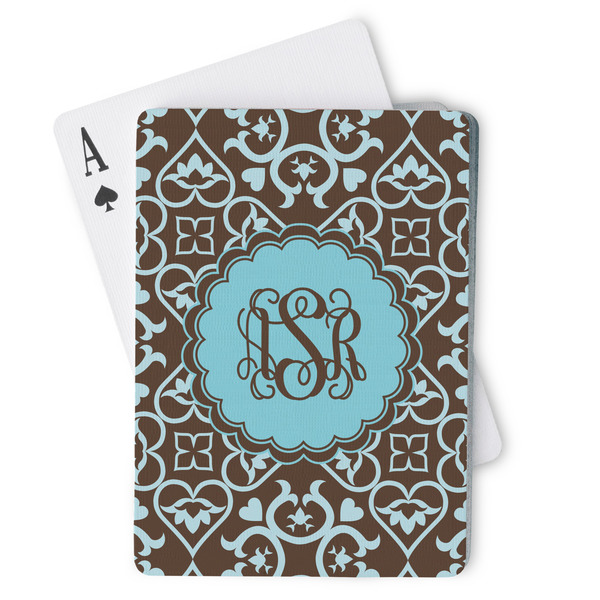 Custom Floral Playing Cards (Personalized)