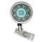 Floral Retractable Badge Reel - Flat