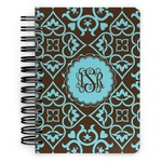 Floral Spiral Notebook - 5x7 w/ Monogram