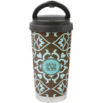 Floral Stainless Steel Coffee Tumbler (Personalized)