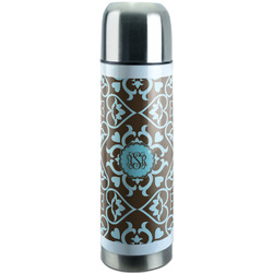 Floral Stainless Steel Thermos (Personalized)