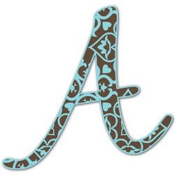 Floral Letter Decal - Custom Sizes (Personalized)