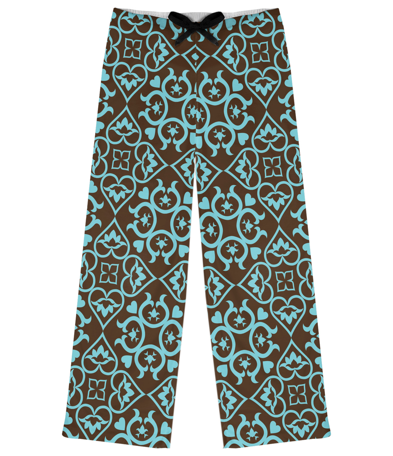 YouCustomizeIt Womens Custom Monogram Pajama Pants