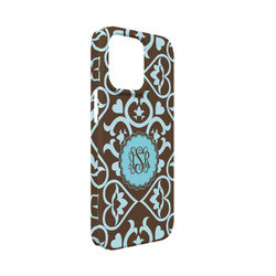 Floral iPhone Case - Plastic - iPhone 13 Mini (Personalized)