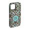 Floral iPhone 15 Pro Tough Case - Angle