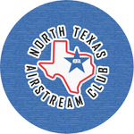 North Texas Airstream Club Multipurpose Round Labels - 1"