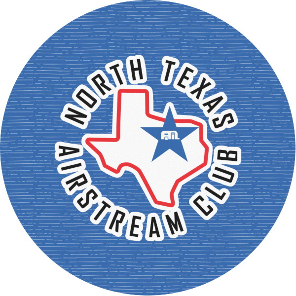 Custom North Texas Airstream Club Multipurpose Round Labels - 1"