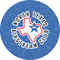 North Texas Airstream Club 3" Multipurpose Round Labels - Single Sticker