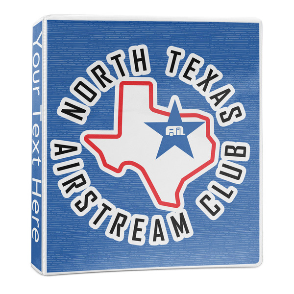 Custom North Texas Airstream Club 3-Ring Binder - 1 inch