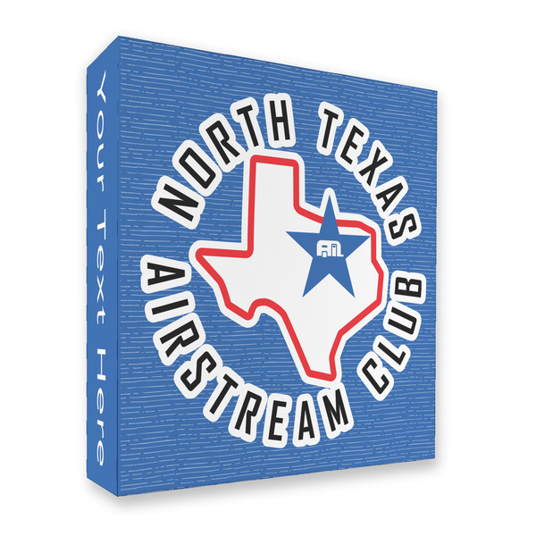 Custom North Texas Airstream Club 3-Ring Binder - Full Wrap - 2"