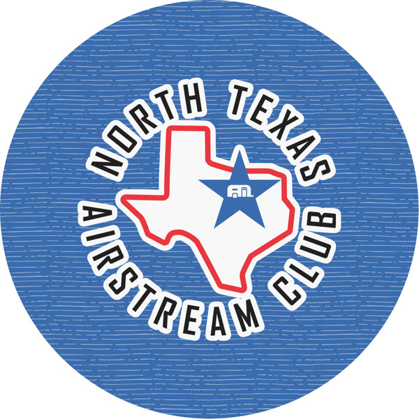 Custom North Texas Airstream Club Multipurpose Round Labels - 4"