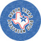 North Texas Airstream Club 5" Multipurpose Round Label - Single Sticker