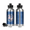 North Texas Airstream Club Aluminum Water Bottle - Front and Back