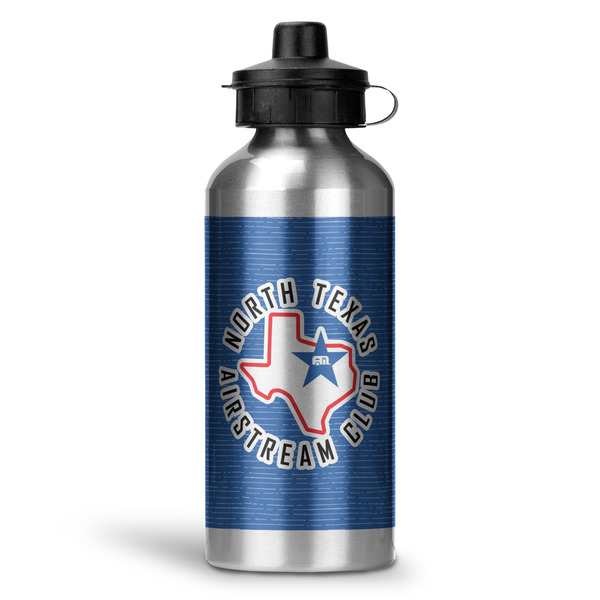 Custom North Texas Airstream Club Water Bottles - 20 oz - Aluminum