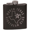 North Texas Airstream Club Black Flask - Engraved Front