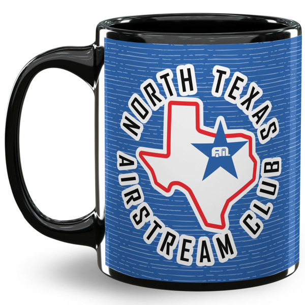 Custom North Texas Airstream Club 11 oz Coffee Mug - Black