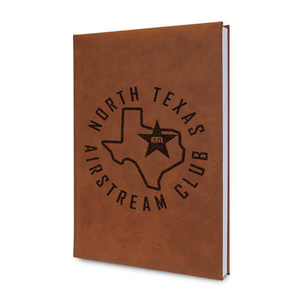 Custom North Texas Airstream Club Leatherette Journal