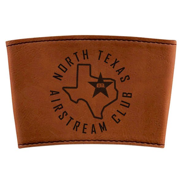 Custom North Texas Airstream Club Leatherette Cup Sleeve