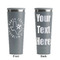 North Texas Airstream Club Grey RTIC Everyday Tumbler - 28 oz. - Front and Back