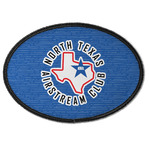 North Texas Airstream Club Iron On Oval Patch