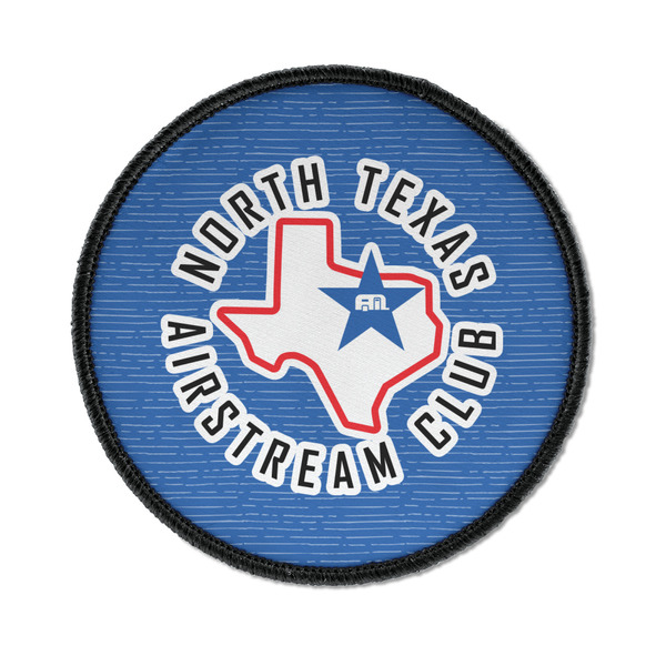 Custom North Texas Airstream Club Iron On Round Patch