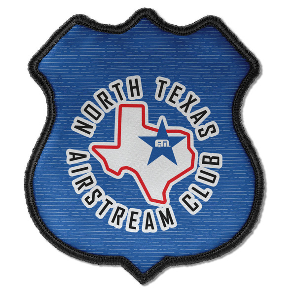 Custom North Texas Airstream Club Iron On Shield Patch C