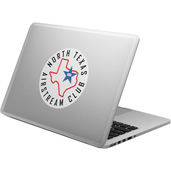 Custom North Texas Airstream Club Laptop Decal