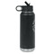 North Texas Airstream Club Laser Engraved Water Bottles - Front Engraving - Side View