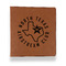 North Texas Airstream Club Leather Binder - 1" - Rawhide - Front View