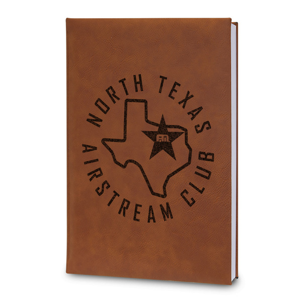 Custom North Texas Airstream Club Leatherette Journal - Large - Double-Sided