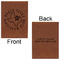 North Texas Airstream Club Leatherette Journals - Large - Double Sided - Front & Back View