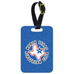 North Texas Airstream Club Metal Luggage Tag