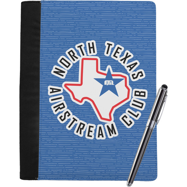 Custom North Texas Airstream Club Notebook Padfolio - Large