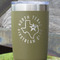 North Texas Airstream Club Olive Polar Camel Tumbler - 20oz - Close Up