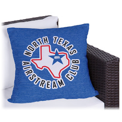 North Texas Airstream Club Outdoor Pillow