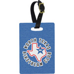 North Texas Airstream Club Plastic Luggage Tag - Rectangular