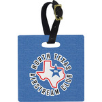 North Texas Airstream Club Plastic Luggage Tag - Square