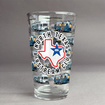 North Texas Airstream Club Pint Glass - Full Print