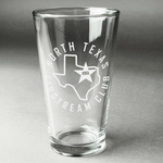 North Texas Airstream Club Pint Glass - Laser Engraved - Single