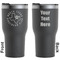 North Texas Airstream Club RTIC Tumbler - Black - Double Sided - Front and Back