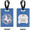 North Texas Airstream Club Rectangle Luggage Tag (Front + Back)