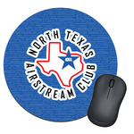 North Texas Airstream Club Round Mouse Pad