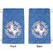 North Texas Airstream Club Small Laundry Bag - Front & Back View