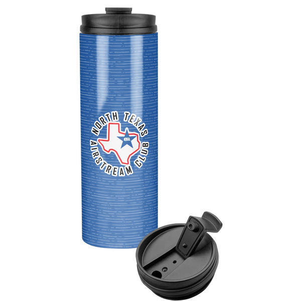 Custom North Texas Airstream Club Stainless Steel Skinny Tumbler