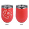 North Texas Airstream Club Stainless Wine Tumblers - Coral - Single Sided - Approval