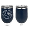 North Texas Airstream Club Stainless Wine Tumblers - Navy - Single Sided - Approval