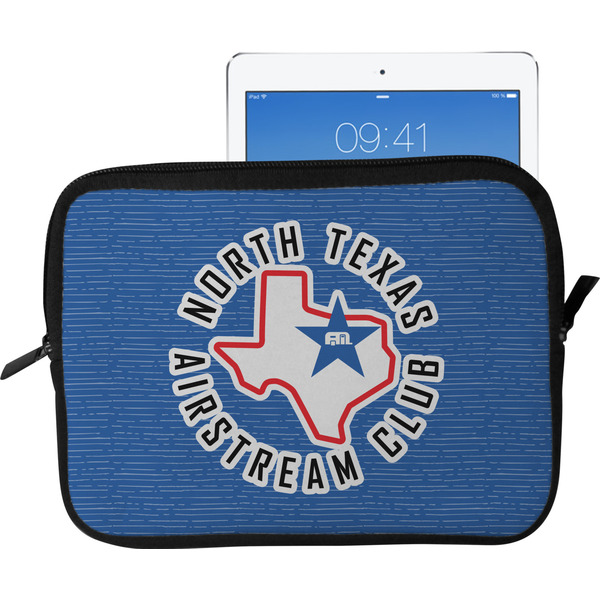 Custom North Texas Airstream Club Tablet Case / Sleeve - Large