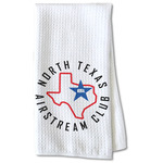 North Texas Airstream Club Kitchen Towel - Waffle Weave - Partial Print