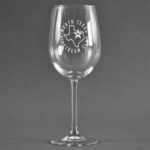 North Texas Airstream Club Wine Glass - Laser Engraved