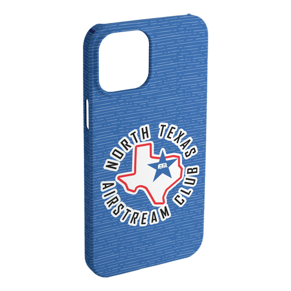 Custom North Texas Airstream Club iPhone Case - Plastic - iPhone 15 Plus